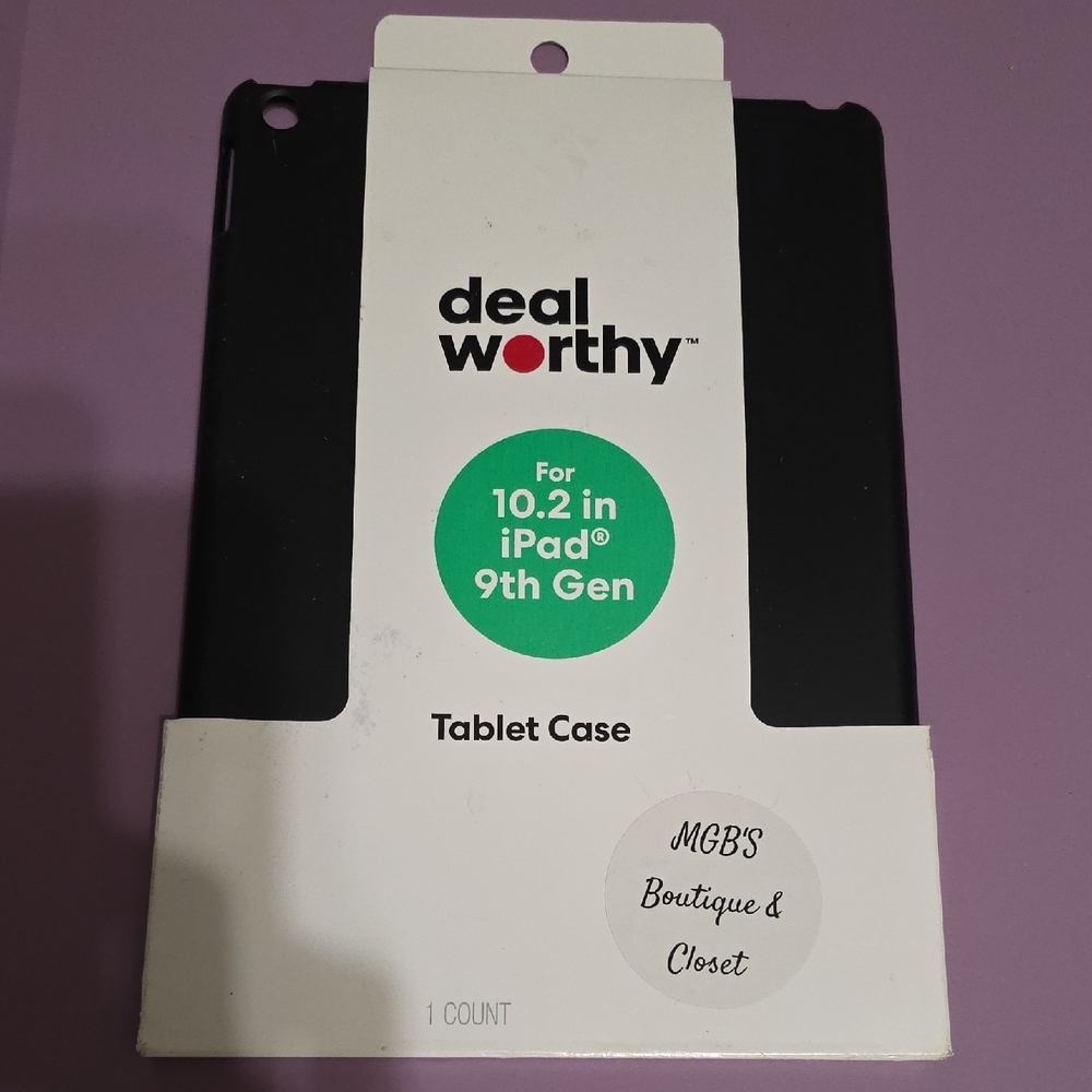 Black Tablet Case for iPad 9th Gen